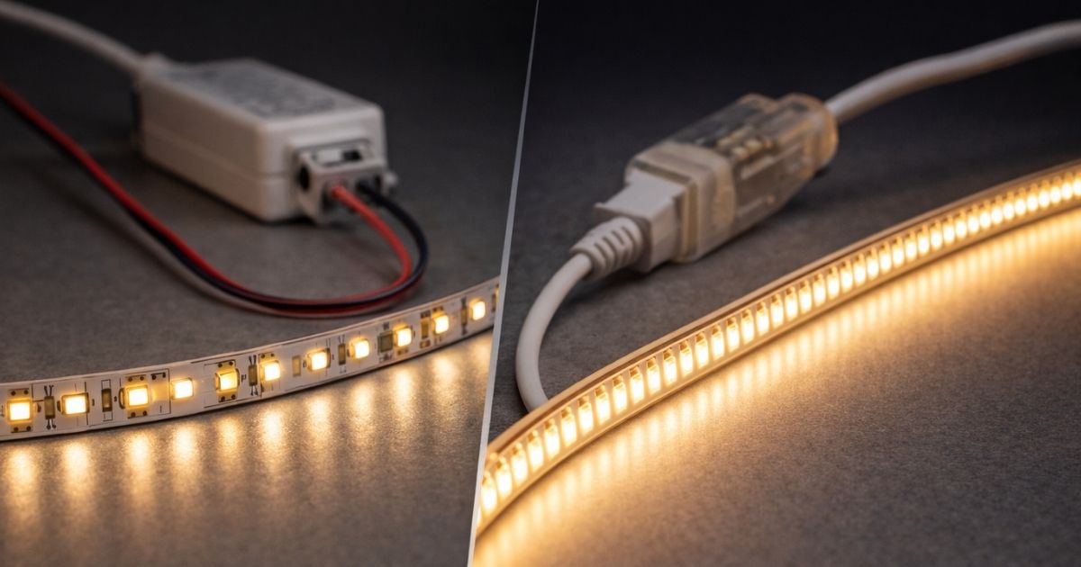 مقایسه ریسه SMD ۱۲ ولت و ۲۲۰ ولت