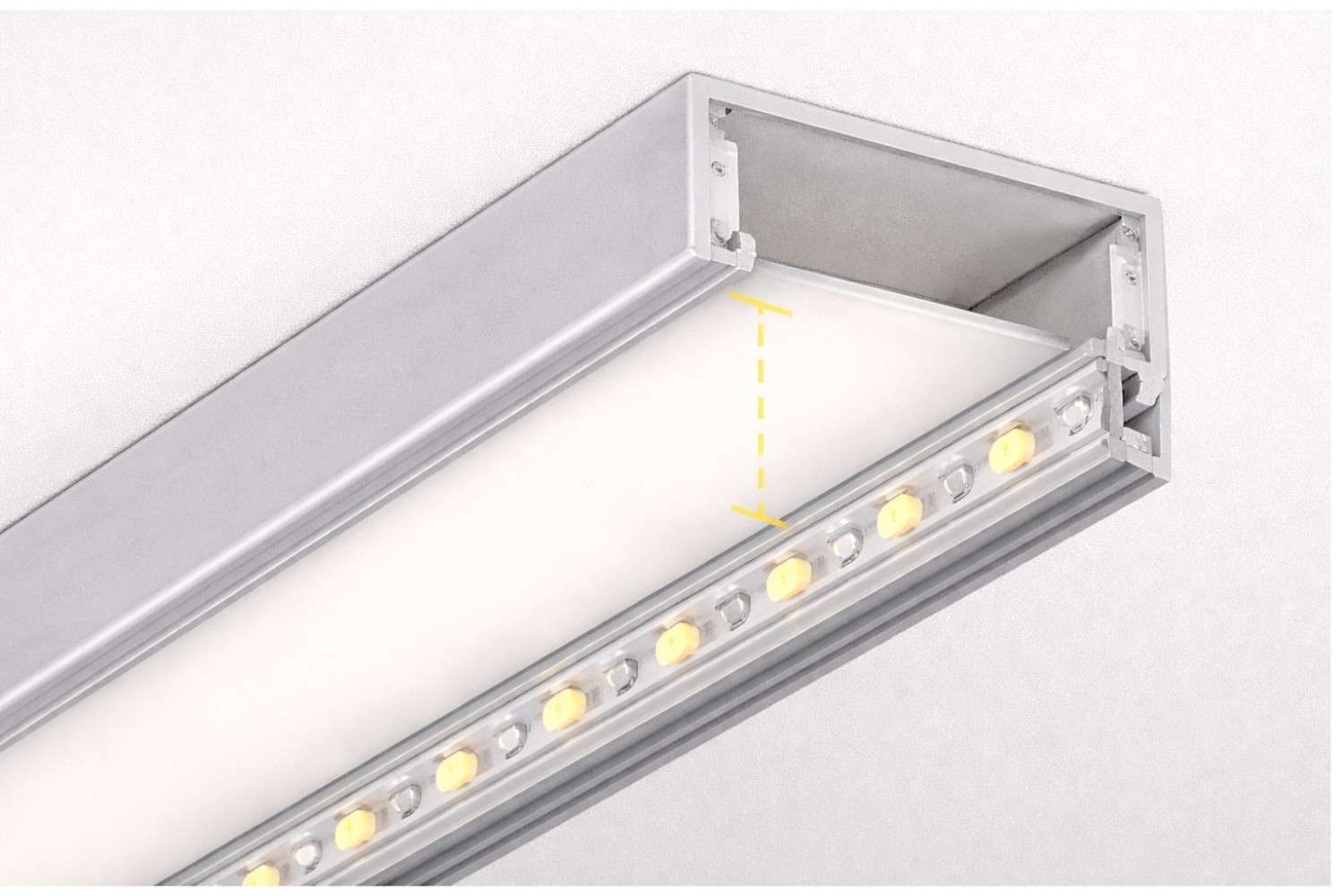 بررسی فاصله ریسه تا دیفیوزر