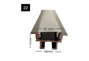 قاب لاینر نوری کد 22 ابعاد 25*12*18