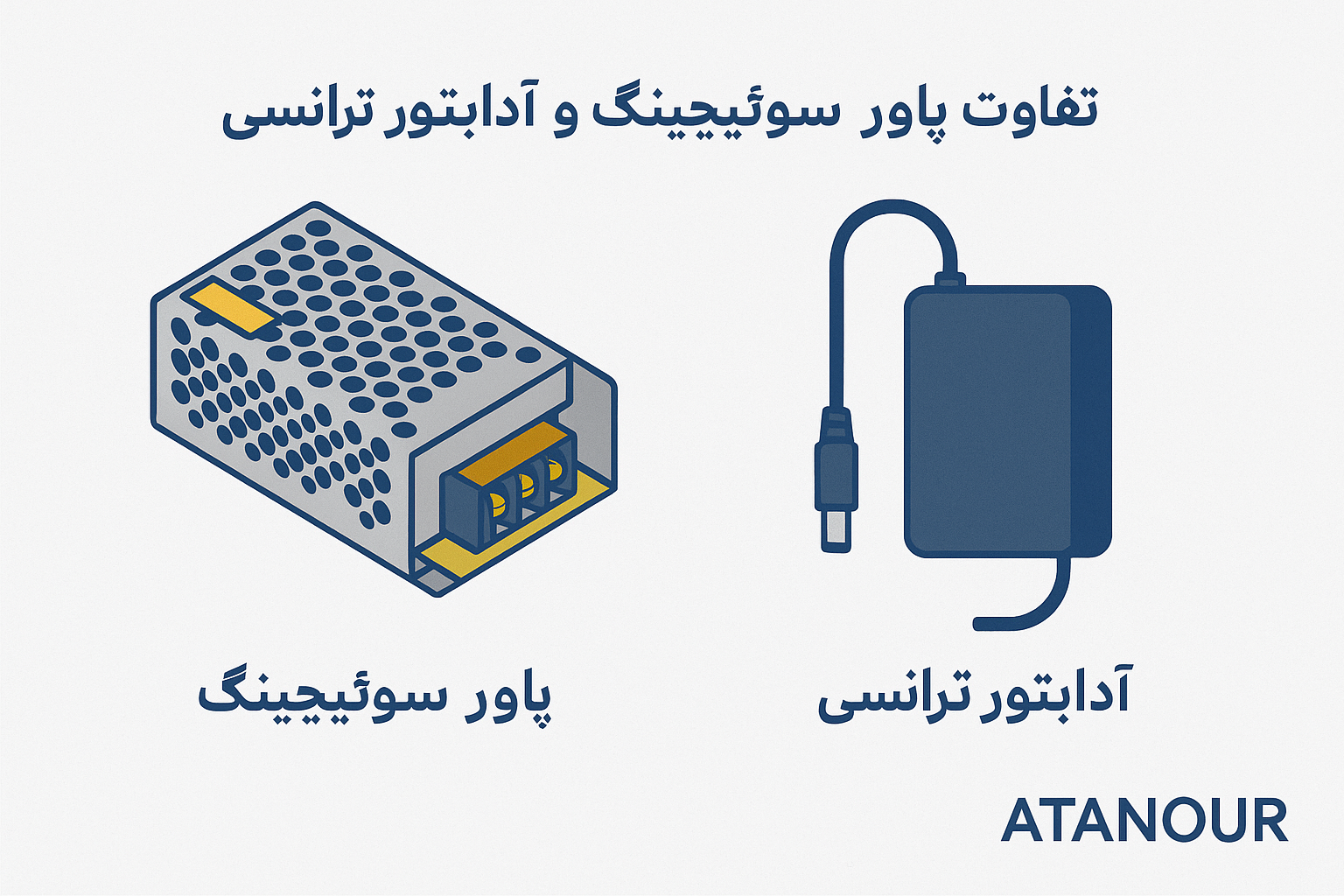 Switching power and transformer adapter