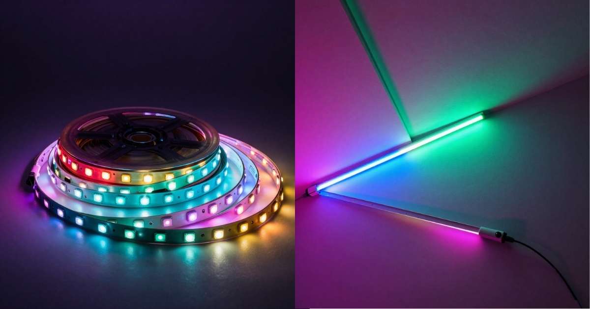 ریسه RGB برای نور مخفی